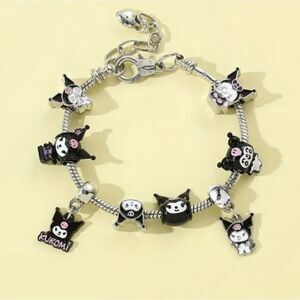 Hello Kitty Kuromi Charm Bracelet